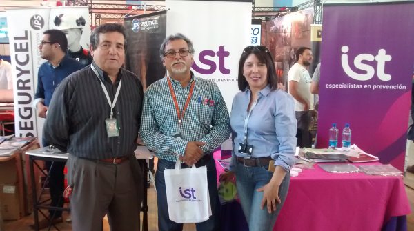 IST participa en feria de Seguridad y Salud Ocupacional en Los Andes