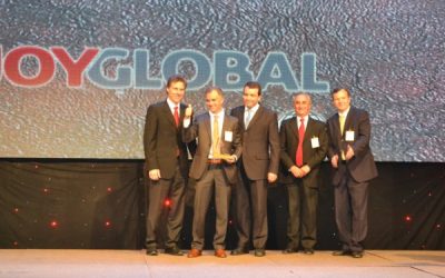 Joy Global recibe premio de seguridad en aniversario de Aprimin