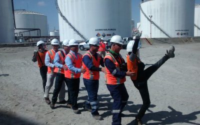 Campaña ciudado de las manos en Puerto Mejillones