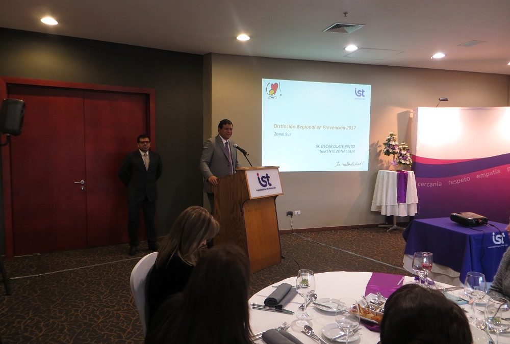 IST Temuco realiza exitosa primera versión de Distinciones en Prevención