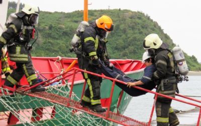 IST participa en simulacro de emergencia de Armasur y Bomberos