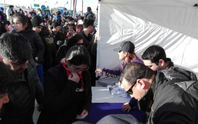 IST participó en el tradicional «chapuzón del Estrecho» en Punta Arenas