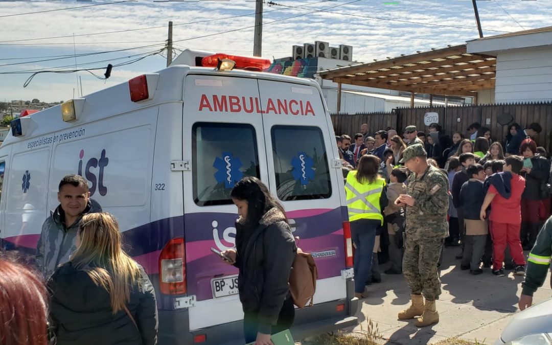 IST participó en masivo simulacro de tsunami en San Antonio