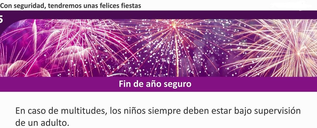 VIDEO: Fin de año seguro con estos consejos preventivos