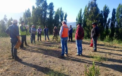 Taller de prevención de incendios forestales en empresa agrícola El Chuico Blanco