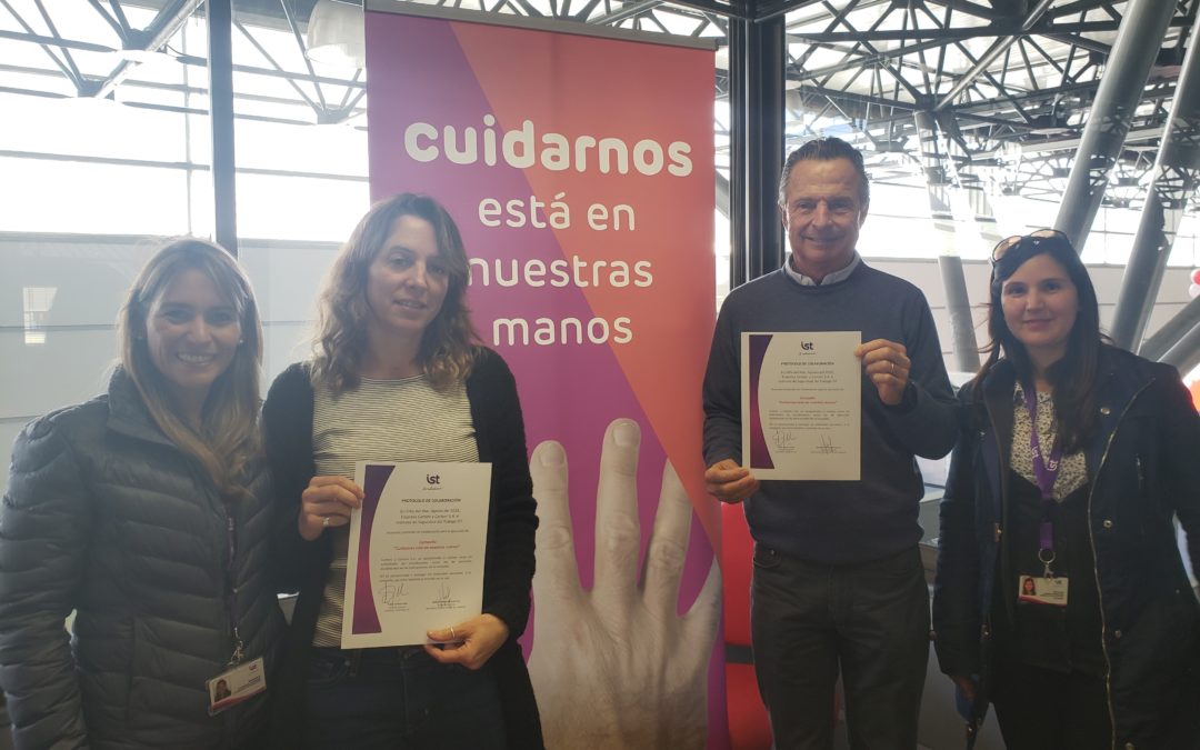 IST y Cartoni firman protocolo de colaboración para ejecutar campaña preventiva