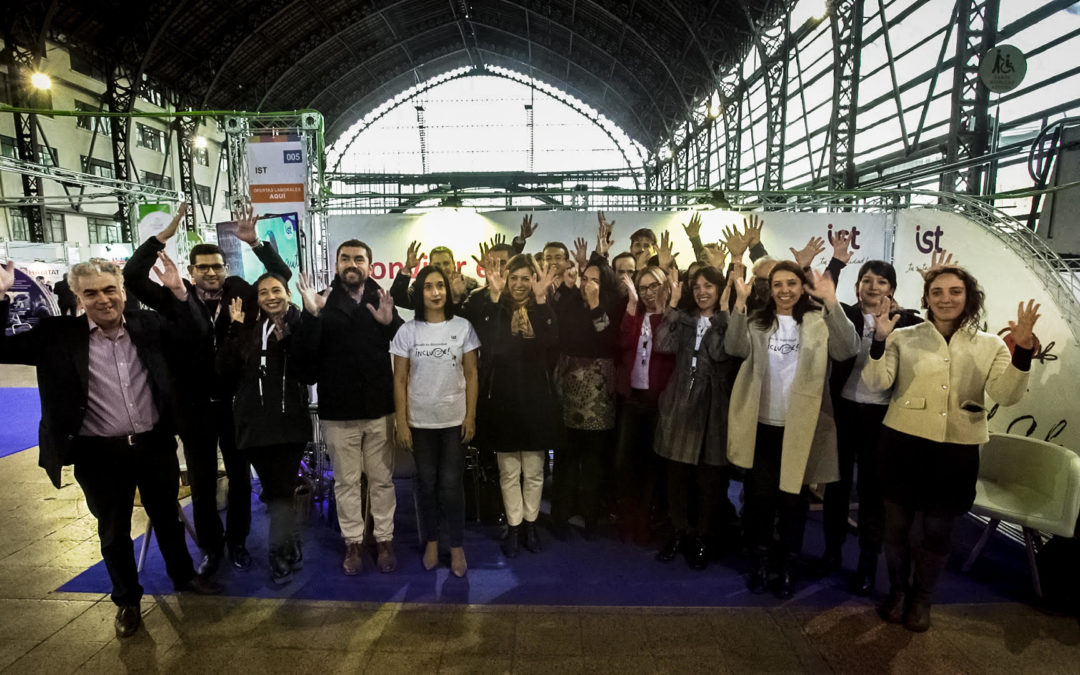 Expo Inclusión: colaboradores IST destacaron por su compromiso en la atención de los asistentes