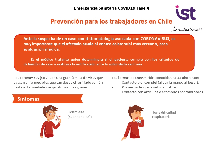 CoVID-19: Sugerencias para la prevención de los trabajadores