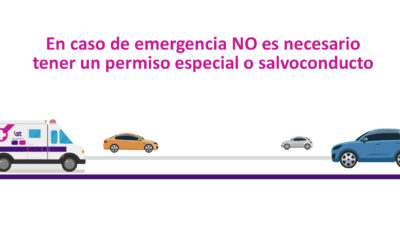 Emergencias: traslado a Hospital IST no requiere salvoconducto