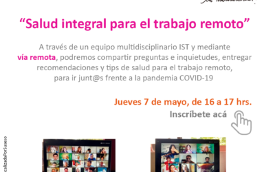 5to Streaming «Salud integral para el trabajo remoto «