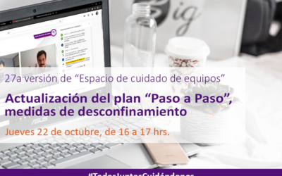 Actualización del plan «Paso a Paso», medidas de desconfinamiento