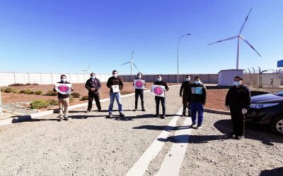 Entregamos nuestro Sello Covid-19 al «Parque Eólico Punta Sierra»